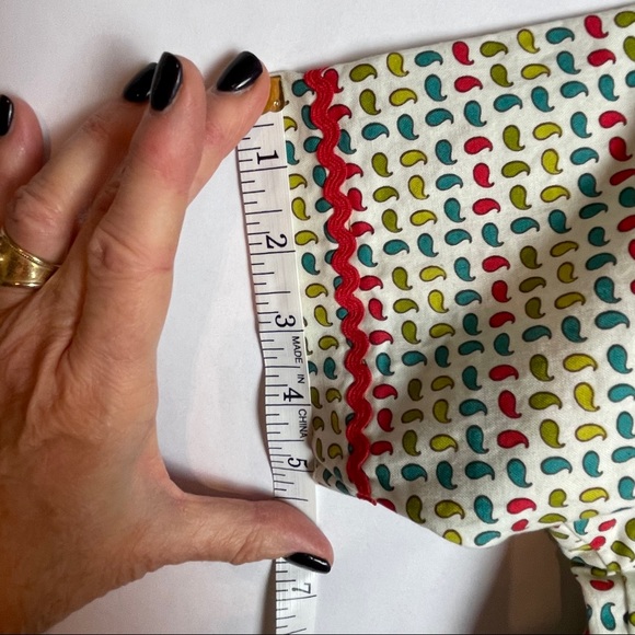 Cottage core handmade maxi shift dress ric rac - Picture 4 of 5